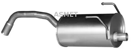 16.059 ASMET Глушитель выхлопных газов конечный 16.059 ASMET Глушитель выхлопных газов конечный